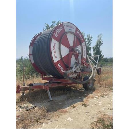 İrtem 110*500 Tamburlu Sulama Makinesi Kanat + Tabancalı 2015 Model