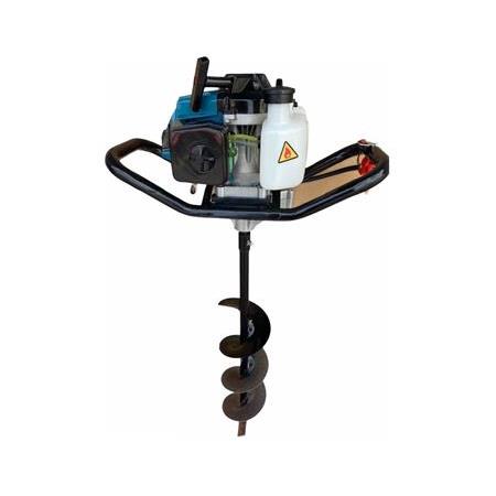 Malika CQ206 3.2Hp 63cc 20cm Tek Sıra Helezonlu Toprak Burgu Makinesi