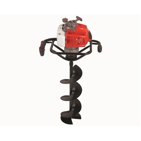 Solax 3.0 Hp Benzinli Toprak Burgu Makinesi 30Cm Çİft Sıra Helejonlu HRD6501
